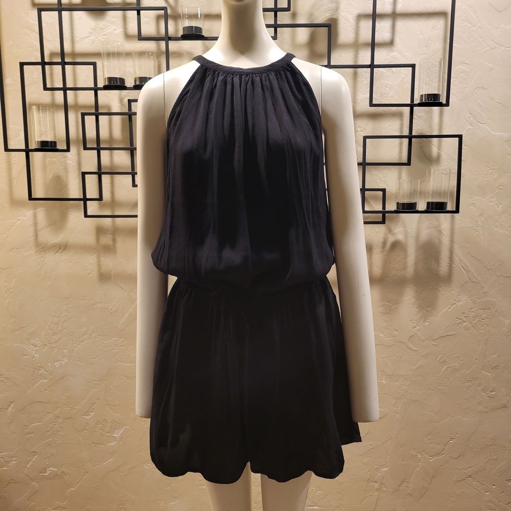 Black Summer Romper